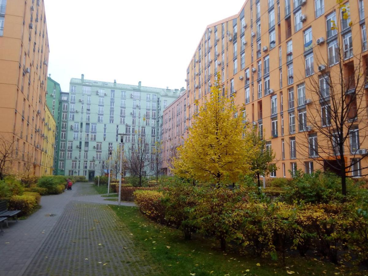 Comfortable Studio Apartments In A Secure Residential Complex Comfort Town Кт-02 Киев Экстерьер фото