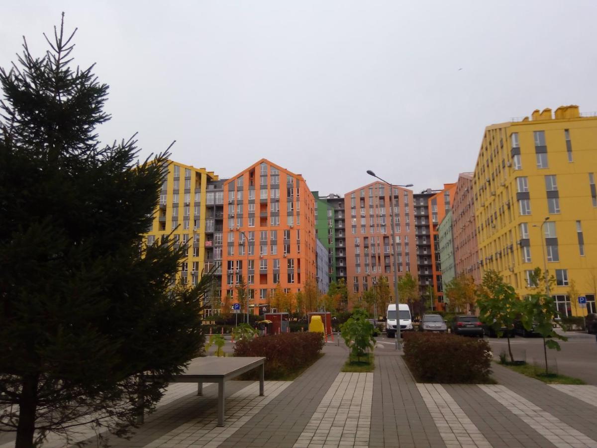 Comfortable Studio Apartments In A Secure Residential Complex Comfort Town Кт-02 Киев Экстерьер фото