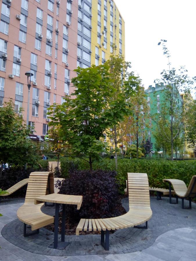Comfortable Studio Apartments In A Secure Residential Complex Comfort Town Кт-02 Киев Экстерьер фото